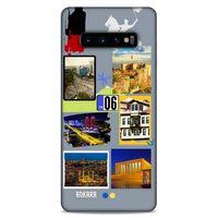 Lopard Samsung Galaxy S10 Plus Uyumlu Kılıf Şehirli ※ (6) Ankara Silikon Kılıf