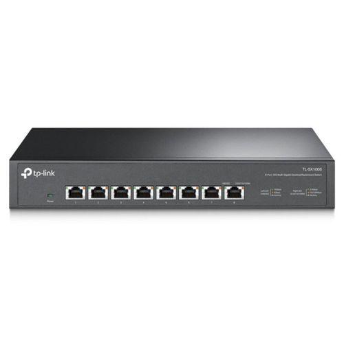 TP-LINK TL-SX1008 8 PORT 10G MULTI GIGABIT RJ45 METAL KASA RACKMOUNT SWITCH