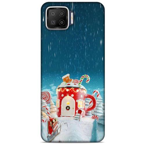 Oppo A73 Kılıf Snowix (13) Silikon Kap Kırmızı