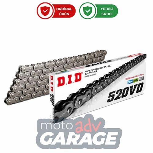D.I.D 520V0 O Ring Çelik Zincir 520/122L