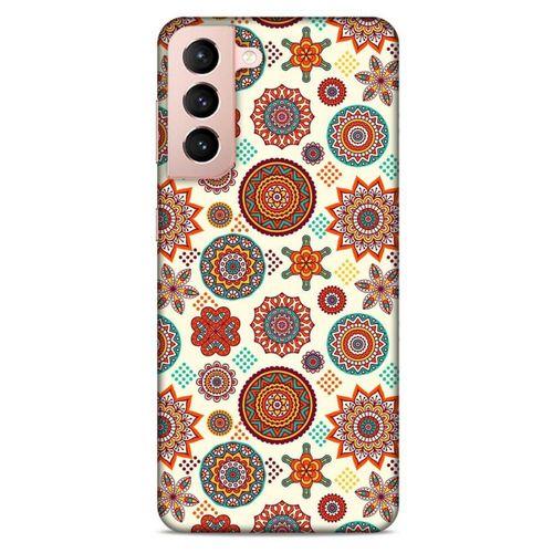 Lopard Samsung Galaxy S21 Uyumlu Kılıf Ethnic Culture (41) Tank Kılıf