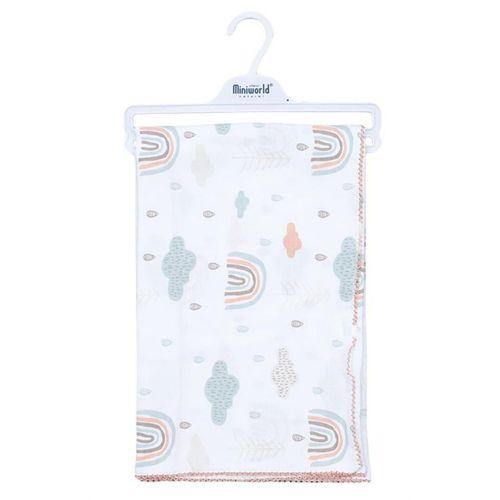 Müslin Battaniye Bebek Örtüsü 80X80