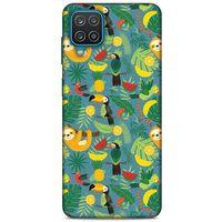 Lopard Samsung Galaxy A12 Uyumlu Kılıf Animax (86) Glitter Kılıf