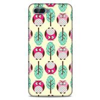 Baykuşlar (30) Desenli Silikon Kapak Telefon Kabı Oppo Rx17 Neo Kılıf