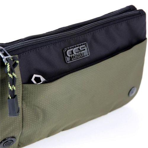 ÇÇS 31400 Çift Bölmeli Bel Çantası Yeşil