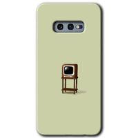 Samsung Galaxy S10e HD Baskılı Kılıf + 9D Tam Ekran Koruyucu - Retro-TV