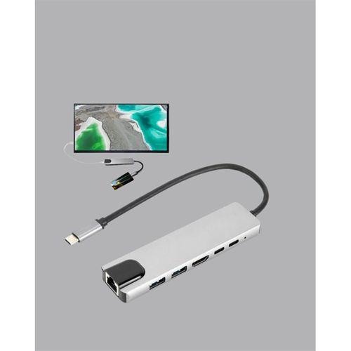 4k Hdmı Çıkışlı, Gigabit Ethernet'li Usb‑c Çoklu Port Hub
