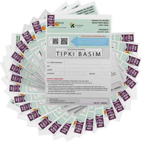 2026 YDS Fransızca ÖSYM Tıpkı Basım Çıkmış Soru Deneme Paketi 24lü Fasikül SETİ