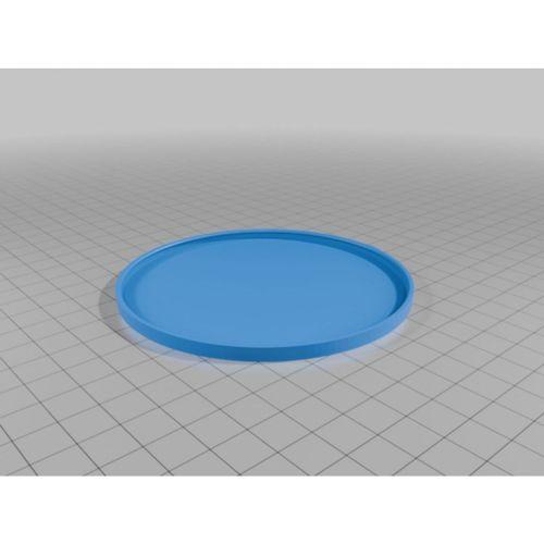 Yoğurt Kapağı 95mm PETG Versiyon 3D Baskı (Bu ürün Sadece Plastik parçadır - Almadan Önce Soru Sorabilirsiniz)