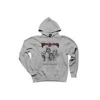 Black Sabbath Heaven And Hell Gri Kapşonlu Sweatshirt Hoodie