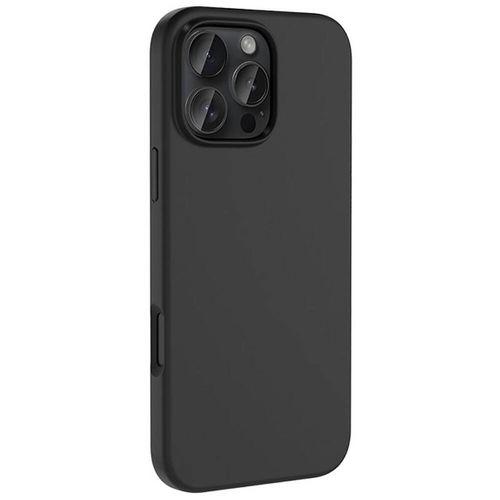 Apple iPhone 16 Pro Kılıf M-safe Şarj Özellikli Sıvı Teknolojili Silinebilir Sert Zore Kivi Kapak