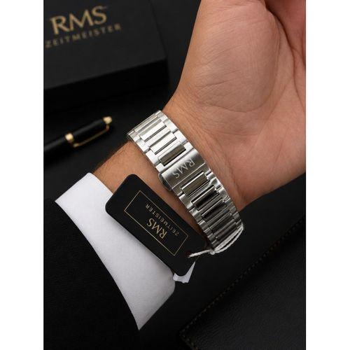RMS Romanson Premium Erkek Kol Saati Çelik Kordon 5 ATM Su Geçirmez Kronometreli Kadran AG2198.180