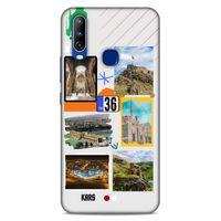 Lopard General Mobile GM 10 Uyumlu Kılıf Şehirli ※ (36) Kars Glitter Kılıf