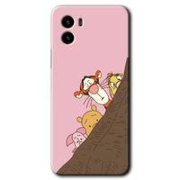 Potkal Hediye Fabrikası Vivo Y15s Kılıf HD Desen Baskılı Arka Kapak - Winnie the Pooh