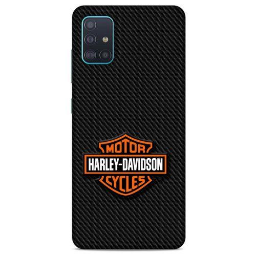 Samsung Galaxy A51 Uyumlu Kılıf Motorsiklet (4) Koruma Kılıfı Harley Davidson