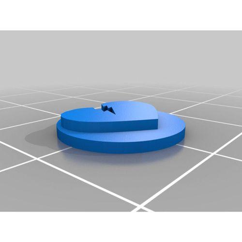 Dungeon Mayhem Üst Raf Jeton Tutucu (Bu ürün Sadece Plastik parçadır - Almadan Önce Soru Sorabilirsiniz)