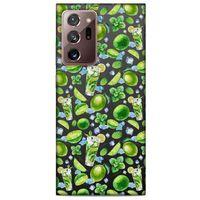 Frutix Lime 01 Samsung Galaxy Note 20 Ultra Kılıf Desenli Silikon