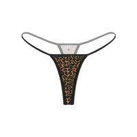 Leopar Desenli Büyük Beden Fantezi String