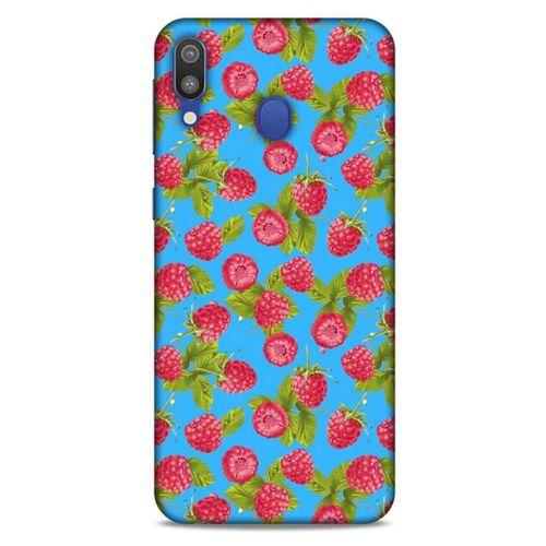Frutix Ahududu 01 Samsung Galaxy M20 Kılıf Desenli Silikon