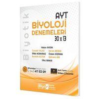 AYT Biyoloji Biyotik 30 x 13 Denemeleri Biyotik Yayınları