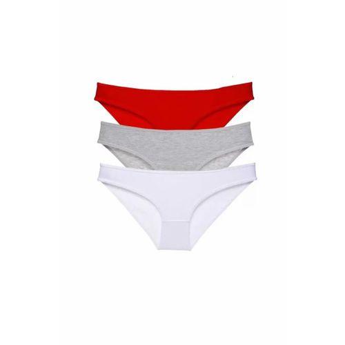 3 adet Süper Eko Set Likralı Kadın Slip Külot 542