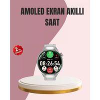 Amoled Akıllı Saat Gelişmiş Sensörlü – Kadın Sağlığı Ve Hatırlatma Özellikli