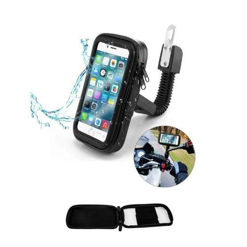 Su Geçirmez Motosiklet Scooter Telefon Standı Dokunmatik Ekranlı Bisiklet Tutucu