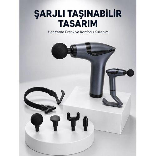 3in1 Fonksiyonel Şarjlı Masaj Aleti Ayak Yüz Vücut Masajı Yeni Nesil