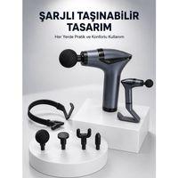 3in1 Fonksiyonel Şarjlı Masaj Aleti Ayak Yüz Vücut Masajı Yeni Nesil
