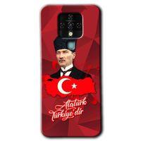 Tecno Camon 16 Kılıf HD Desen Baskılı Arka Kapak - Atatürkiye
