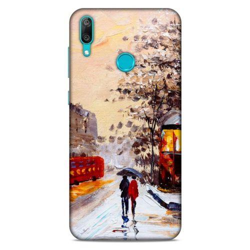 Cityx (38) Huawei Y7 2019 Kılıf Silikon Kapak Desenli