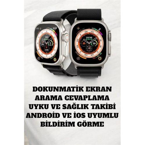 49mm Ekranlı, Kan Basıncı Ve Adımsayar Özellikli Bluetooth Akıllı Saat