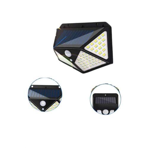 Solar Sensörlü Duvar Lambası Bahçe Lambaso Parlak Beyaz Işık Suya Dayanıklı