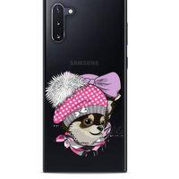 Zoologix (54) Samsung Galaxy Note 10 Şeffaf Kılıf Silikon Desenli