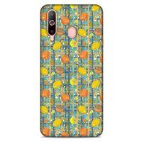 Frutix Turunç 06 Samsung Galaxy A60 Kılıf Desenli Silikon