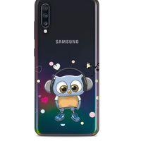 Zoologix (73) Samsung Galaxy A80 Şeffaf Kılıf Silikon Desenli
