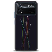 Xiaomi Poco X4 Pro 5G Kılıf HD Baskılı Kılıf - Uçaklar + Tam Ekran Koruyucu