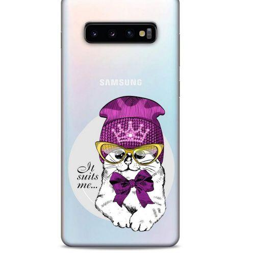 Zoologix (83) Samsung Galaxy S20 Ultra Şeffaf Kılıf Silikon Desenli