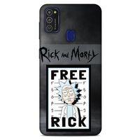 Samsung Galaxy M21 Uyumlu Kılıf Rick And Morty (6) Silikon Kılıf Original Jerry
