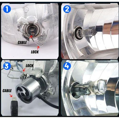 Premium led far ampulü lensli h7 / LAAM958-1