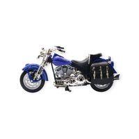 1:12 Ölçekli Model Motosiklet - Classic - HX796 - Mavi