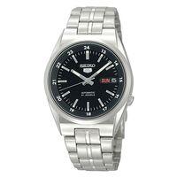 Seiko 5 Japan SNK567J1 Otomatik Gri Çelik Siyah Kadran 39 mm Erkek Kol Saati