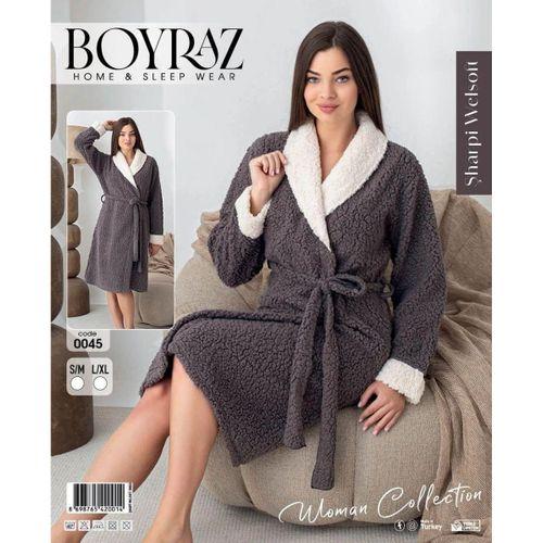 Boyraz 0045 Kadın Sharpi Welsolf Sabahlık