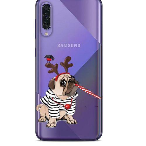 Zoologix (21) Samsung Galaxy A50s Şeffaf Kılıf Silikon Desenli