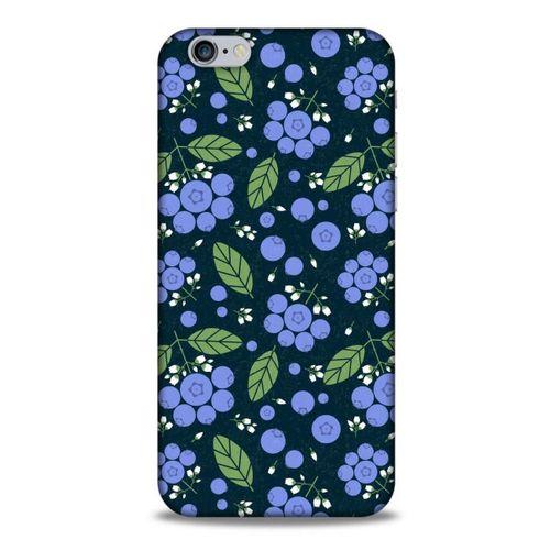 Frutix Blueberry 01 Apple Iphone 6S Kılıf Desenli Silikon