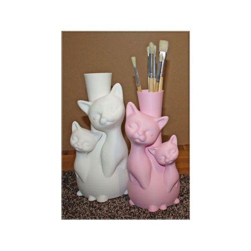 Kedi Vazoları (Bu ürün Sadece Plastik parçadır - Almadan Önce Soru Sorabilirsiniz)