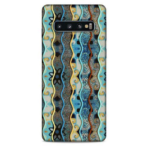 Samsung Galaxy S10 Kılıf Baskılı Özel Seri Taşlı (30) Silicone Case