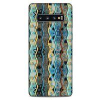 Samsung Galaxy S10 Kılıf Baskılı Özel Seri Taşlı (30) Silicone Case