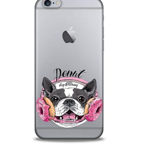 Zoologix (18) Apple Iphone 6 Şeffaf Kılıf Silikon Desenli