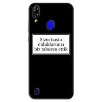 Reeder P13 Blue Kılıf HD Yazı Baskılı Silikon Arka Kapak - Yazı 1